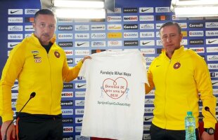FOTO jucătorii de la FCSB și Dinamo vor avea tricouri speciale la derby » Gest emoționant pentru fundația lui Mihai Neșu