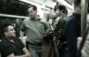  VIDEO » Un scaun cu un organ sexual în metrou. Imaginile au devenit virale