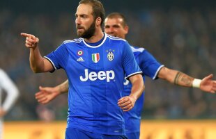 Gestul lui Higuain făcut în meciul cu Napoli » Cu cine s-a certat vârful lui Juventus