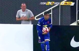 VIDEO În Brazilia, și copiii de mingi simulează. De-abia atins, s-a prăbușit ca lovit de Zidane!