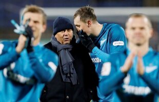 Pas greșit pentru Zenit! Echipa lui Lucescu a remizat pe teren propriu cu Anji, 1-1, și și-a compromis șansele la titlu 