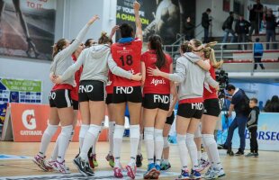 Titlu asigurat » Volei Alba Blaj e matematic campionă: a trecut și de CSM București, 3-0