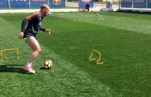 VIDEO Din nou la FCSB » Un fotbalist cu 176 de prezențe în tricoul roș-albastru se antrenează la Berceni 