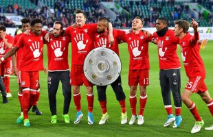 VIDEO+FOTO Bayern a demolat-o pe Wolfsburg și este campioană în Germania pentru al cincilea sezon consecutiv! Ancelotti, unic în istorie