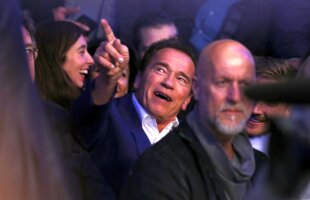 Arnold a asistat la meciul anului în box » Reacția lui Schwarzenegger după ce l-a văzut KO pe Kliciko