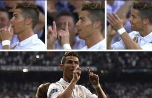 FOTO Ronaldo, răspuns pentru contestatari după hattrick-ul cu Atletico » Cum și-a explicat gesturile de după golul 3