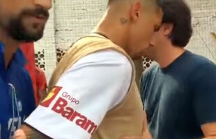 VIDEO / IMAGINILE ZILEI Polițiștii l-au săltat pe atacantul brazilian chiar de pe banca de rezerve! Care sunt acuzațiile
