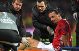 Șanse minime pentru Zlatan să mai evolueze pentru United » Mourinho nu crede în revenirea suedezului + Primele imagini după operație