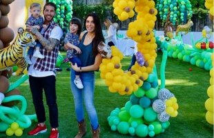 Portret de familie »  Sergio Ramos, așa cum nu îl vezi pe teren: imagine simpatică alături de Pilar Rubio și copii săi