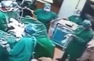 VIDEO Scene șocante în sala de operație » Toți au rămas uimiți de ce făceau doctorii