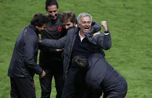 VIDEO+FOTO Cele mai tari imagini după finala Europa League! Jose Mourinho, one-man show! Cum s-au bucurat fotbaliștii