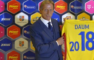 A mințit, nu știa România! Cum s-a dat de gol Daum și cum s-a prăbușit demonstrația Federației
