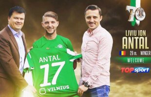 EXCLUSIV Managerul clubului Zalgiris îl laudă pe Antal: "Ne va ajuta în Champions League" » A vorbit despre duelul cu Ludogoreţ