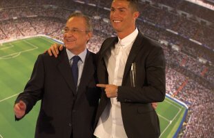 Cristiano Ronaldo, întâlnire cu Florentino Perez » Starul lui Real îi va prezenta oferta astronomică de la PSG