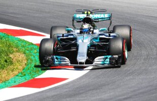 Bottas va pleca primul în MP al Austriei » Va fi urmat de piloții Ferrari » Pe ce loc e Hamilton + cum arată grila de start