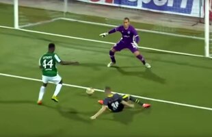 VIDEO Moți face cadou un gol! Stoperul a greșit grav aseară și Ludogoreț a pierdut în Lituania