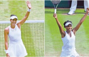 Finala bum-bum! » Garbine Muguruza vs. Venus Williams se vor înfrunta sâmbătă, în ultimul act la Wimbledon