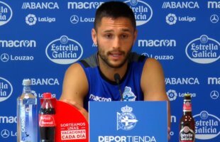 VIDEO Florin Andone a anunțat ce se va întâmpla cu viitorul său după ce a fost desemnat cel mai bun jucător de la Deportivo în sezonul trecut