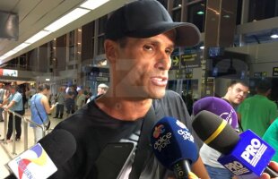 FOTO + VIDEO "Extraterestrul" a ajuns printre pământeni » Primele declarații ale lui Rivaldo la sosirea în România