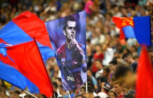 FCSB e din nou în conflict cu propriii suporteri! Peluza Roș-Albastră a protestat la meciul cu CSU Craiova
