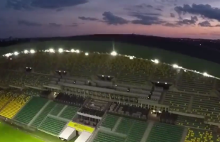 VIDEO Tătărușanu strălucește »  Va juca pe primul stadion din Franța iluminat cu LED-uri