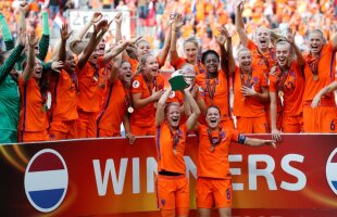 Olanda, noua campioană europeană la fotbal feminin » „Portocala mecanică”, la primul trofeu din istorie