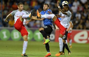 VIDEO+FOTO Europa se vede tot mai greu! Înfrângere categorică pentru Viitorul în turul play-off-ului cu RB Salzburg, 1-3