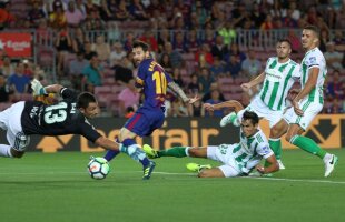 VIDEO+FOTO Barcelona - Betis 2-0 » Meci de coșmar pentru Alin Toșca! Românul a marcat în proprie poartă