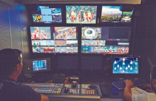 FCSB - Sporting // 16 camere și 4 comentatori » Transmisiune TV la cel mai înalt nivel, cu reluări din 4 unghiuri