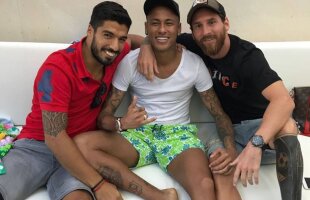 FOTO MSN, din nou împreună! Messi și Suarez au făcut anunțul pe Instagram: "Neymar s-a întors!"