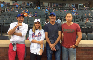 VIDEO Moment inedit pentru Simona Halep » A dat startul unui meci de baseball la New York