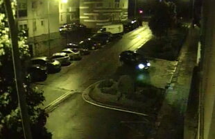 VIDEO A plecat beat cu mașina și s-a dat singur de gol la poliție