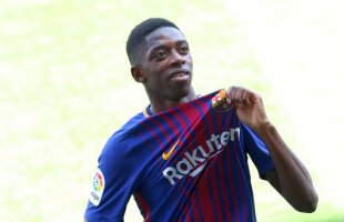 GALERIE FOTO » Ousmane Dembele, prezentat azi de Barcelona: "E un vis devenit realitate"