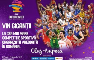 O competiţie cât un continent » Aici ai toate datele despre EuroBasket 2017 de la Cluj, care are loc între 31 august și 17 septembrie 