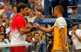 Calificare cu emoții pentru Federer în turul trei la US Open » Elvețianul îl va înfrunta pe spaniolul Feliciano Lopez