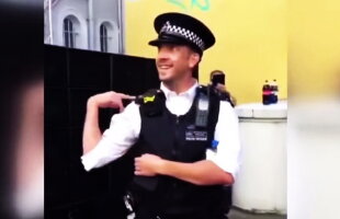 VIDEO Un poliţist a devenit vedetă, după ce a dansat brake dance!