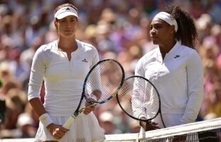 Cea mai amuzantă reacție după ce Serena Williams a devenit mamă! Garbine Muguruza nu s-a putut abține :) 