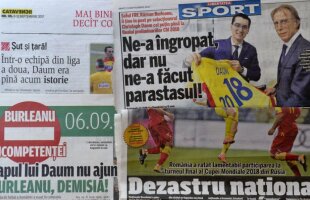 Ioanițoaia despre FRF: "Daum și Burleanu, un expirat și un impostor"