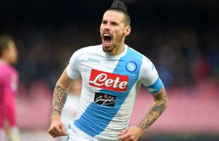 VIDEO Gest de căpitan adevărat al lui Marek Hamsik » Cum a reacționat când tot stadionul i-a cerut să înscrie ca să-l ajungă pe Maradona