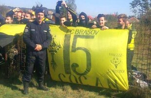 FOTO A jucat împotriva lui Inter, iar acum e erou pentru suporterii lui FC Brașov: "Suntem mândri"