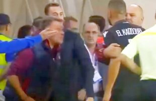 VIDEO Derapaj al unui președinte de club! A înjurat și a scuipat un jucător de la echipa lui Răzvan Lucescu
