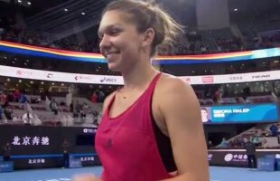 VIDEO » Simona Halep, meci URIAȘ contra Sharapovei » A pulverizat-o pe rusoaică în două seturi, 6-2, 6-2, la Beijing
