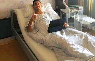FOTO Andrei Ivan s-a operat și a transmis un mesaj de pe patul de spital