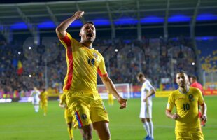 FOTO + VIDEO Dedicație pentru Daum » România a învins-o pe Kazahstan, scor 3-1, iar Budescu a făcut spectacol 