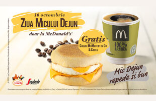 McDonald’s face cinste de Ziua Micului Dejun 