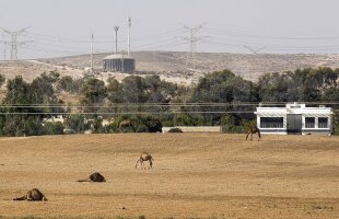GALERIE FOTO Reportaj GSP în mijlocul deşertului, din Beer Sheva » FCSB joacă azi la 5 kilometri de "armata șopârlelor"