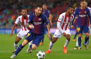 "L100NEL" » Messi a ajuns o cifră uluitoare în cupele europene, după Barcelona - Olympiacos 3-1