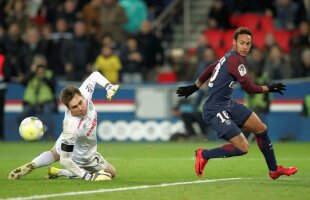 VIDEO Meci horror pentru Tătărușanu! Românul a gafat grav în eșecul categoric al lui Nantes cu PSG, 1-4
