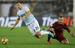 VIDEO Lazio a pierdut derby-ul cu Roma, dar presa italiană i-a dat notă de trecere lui Ștefan Radu: "Cel mai bun dintre apărători" » Românul s-a accidentat la coapsă