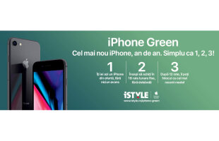 Intră în echipa iPhone Green. Fii primul care primește mereu cel mai nou iPhone. 